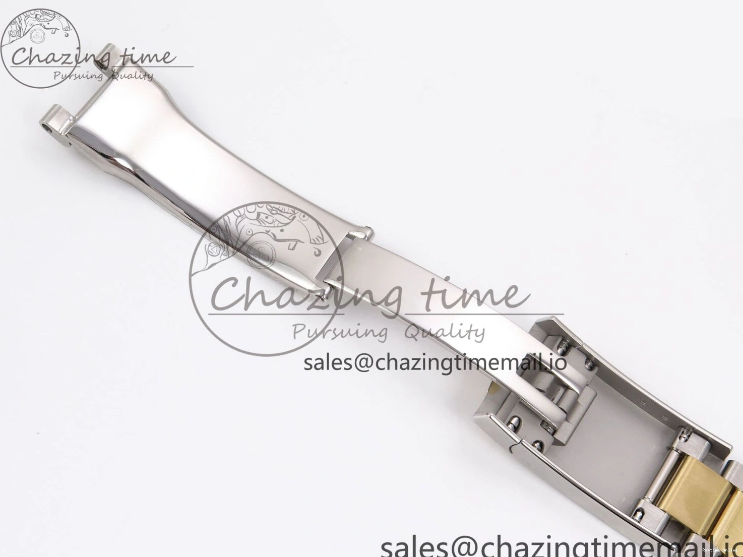 0215 DateJust 41 126333 EWEF Best Edition YG Stick Dial on SS YG Oyster Bracelet A Durable 971